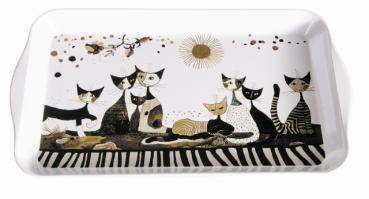 Tablett Cats Sepia